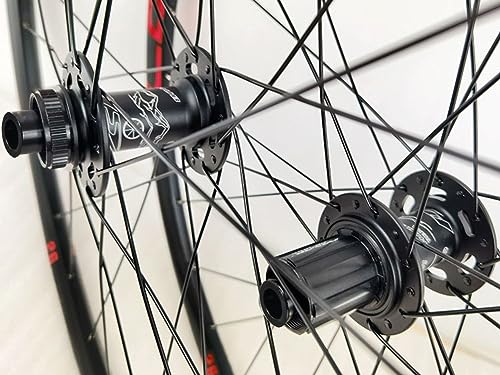 29 Inch Mountain Bike Wheelset Center-Locking Disc Brakes Rims Sealed Bearing Hubs Thru Axle M377896