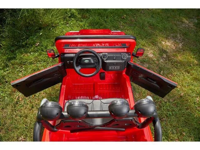 Red 12V Electric Ride on Truck P125139