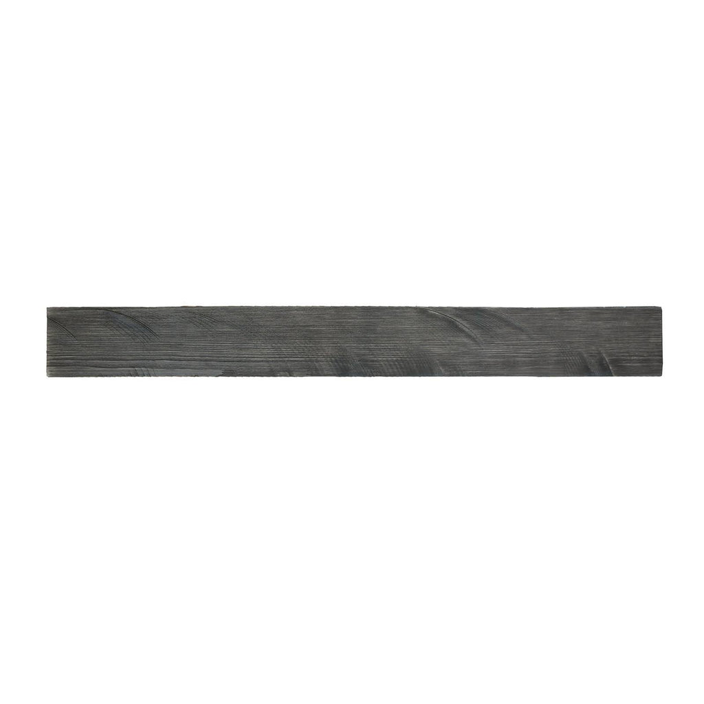 Self-Adhesive Distressed Real Wood Plank Dark Grey G1512