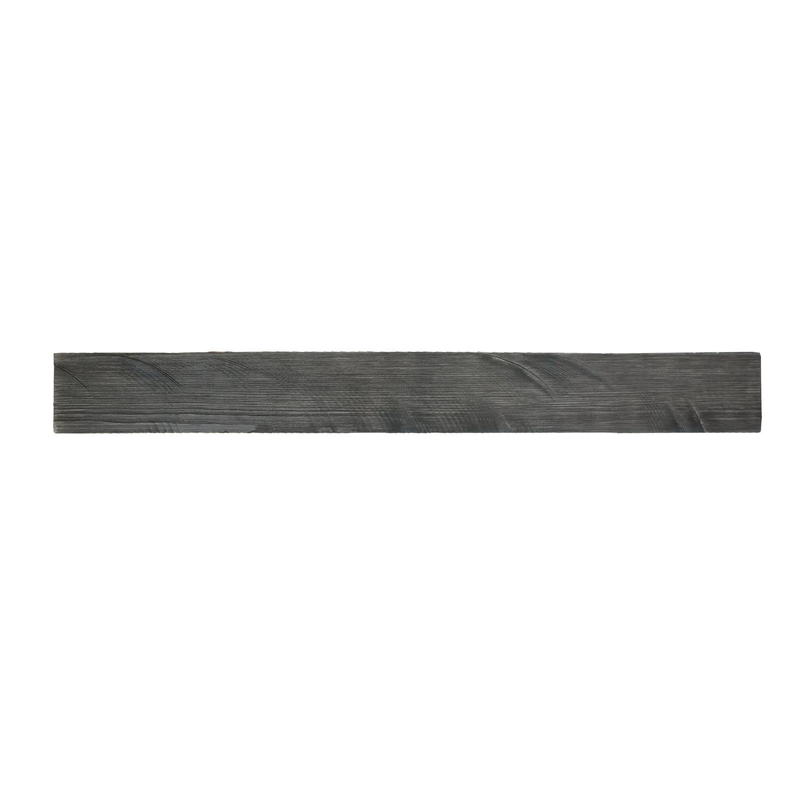 Self-Adhesive Distressed Real Wood Plank Dark Grey G1512