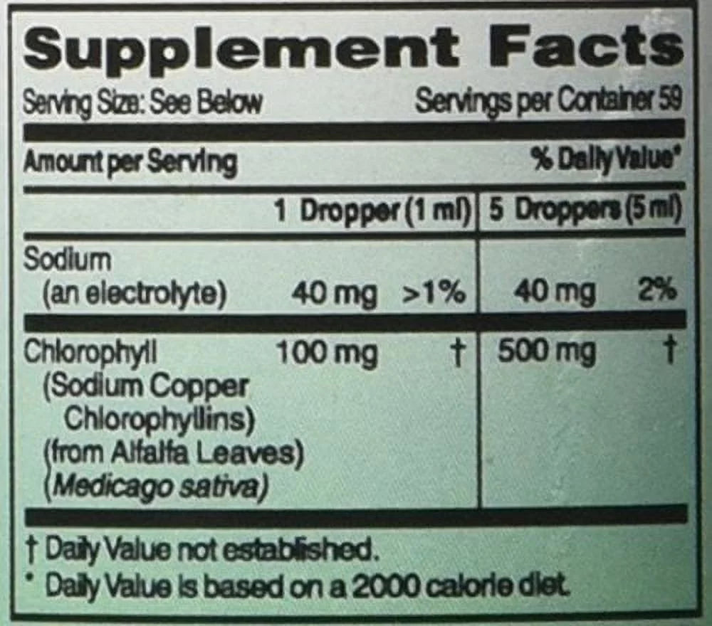 Chlorophyll, 2 oz L93336