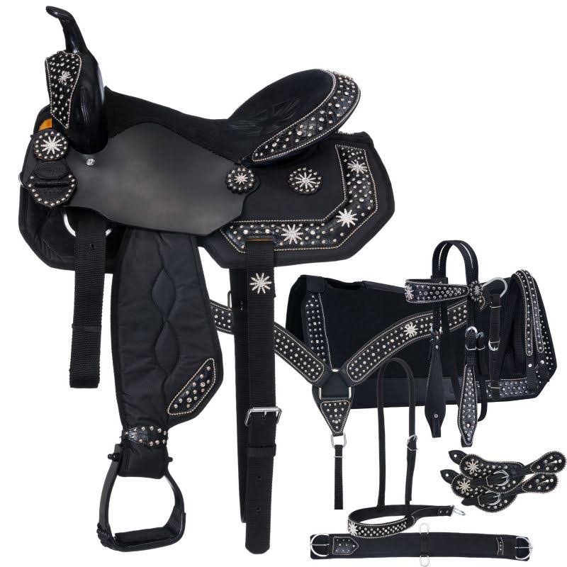 Black Lightweight Trail Saddle U80857