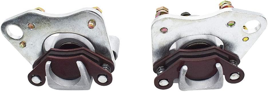 Front Brake Calipers With Pads Pack of 2 L1007