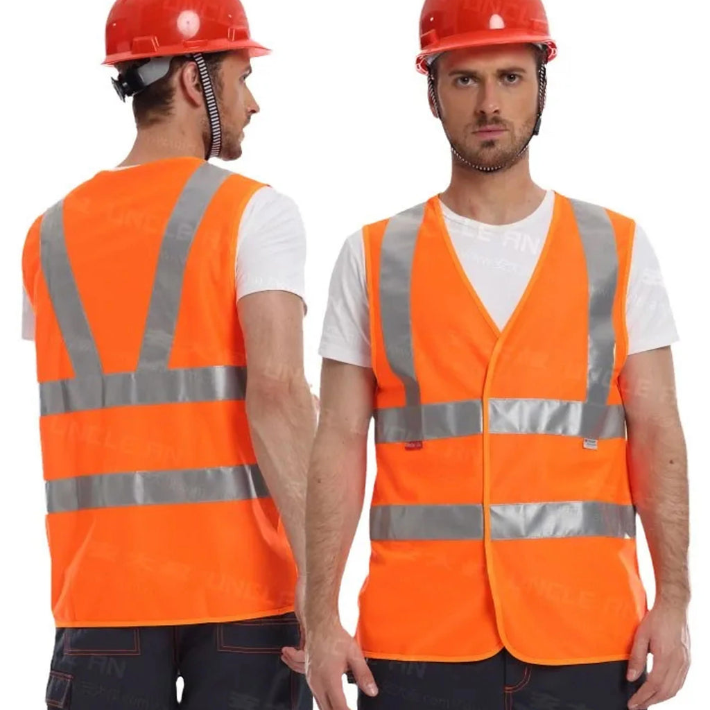 Safety Orange M Size 4 Pack Safety Vest B189