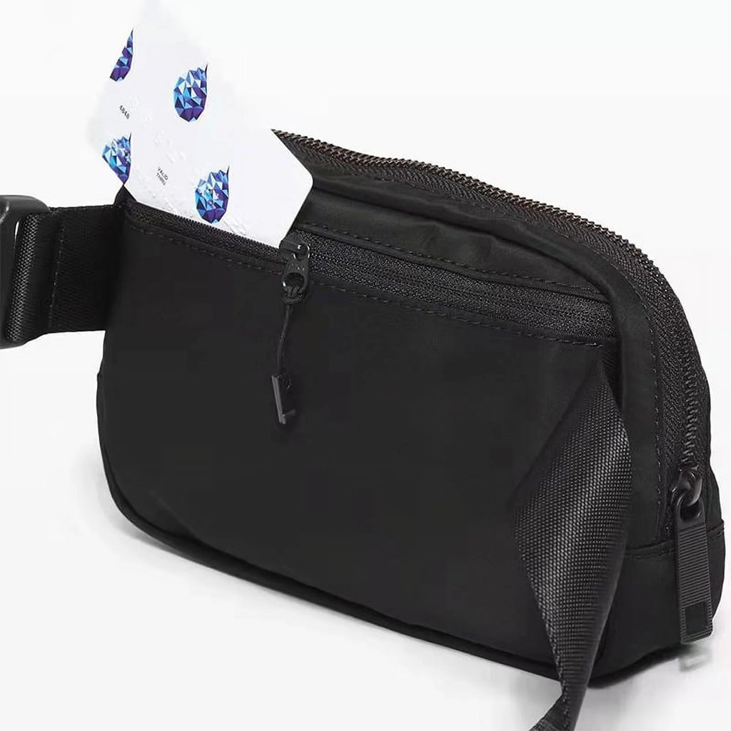 Black 1L Crossbody Fanny Pack K308431