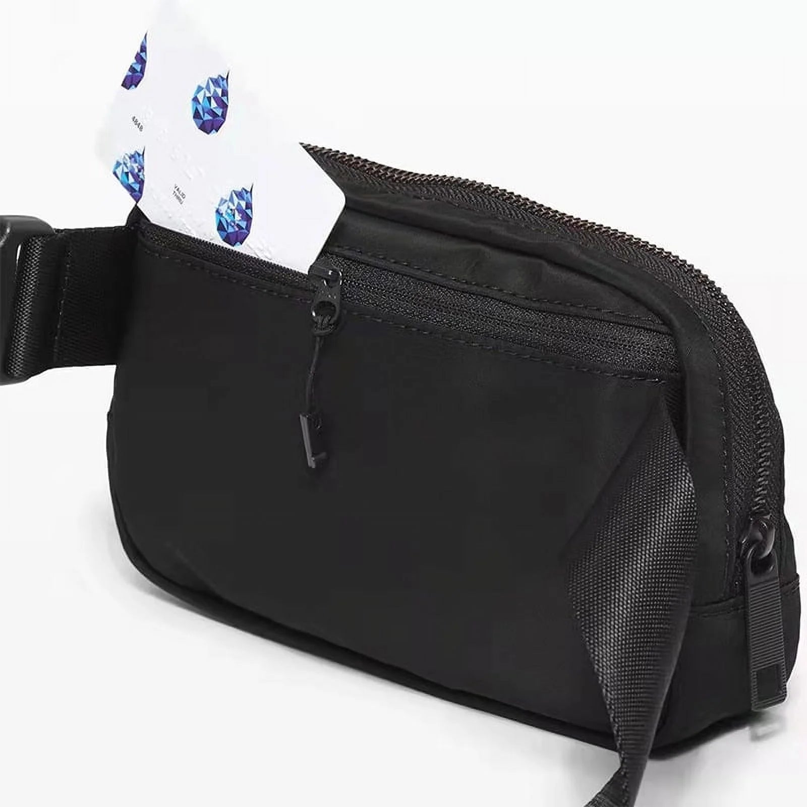 Black 1L Crossbody Fanny Pack K308431