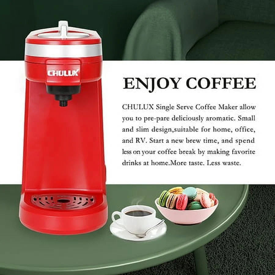Mini Single Serve Coffee Maker for K Pod & Ground Coffee N983793