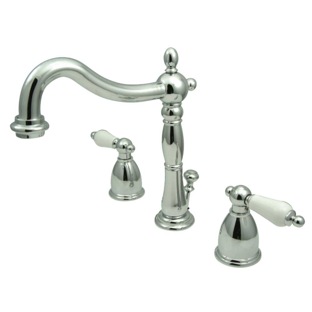Polished Brass Widespread Bathroom Faucet O5608