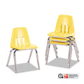 14 Seat Height Classroom Chairs, 4/Carton B611392