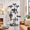 79-in Plush Cat Tree Condo S99335