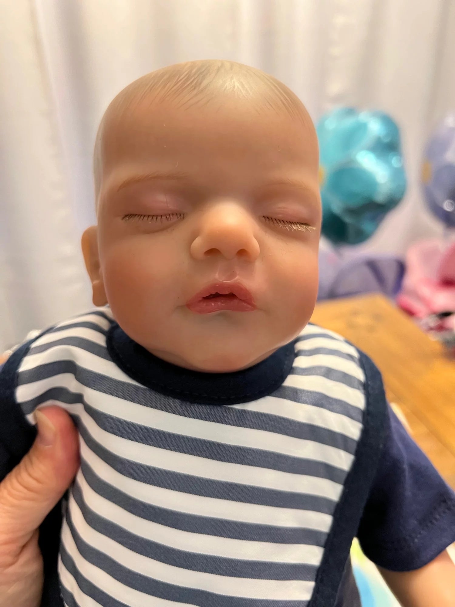 Soft Vinyl Reborn Baby Doll with Cloth Body S3667