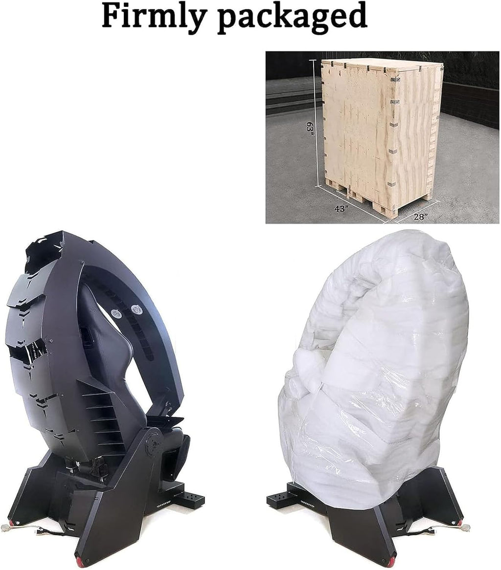 Zero-Gravity Gaming Chair with Leather Back and Metal Shell X174