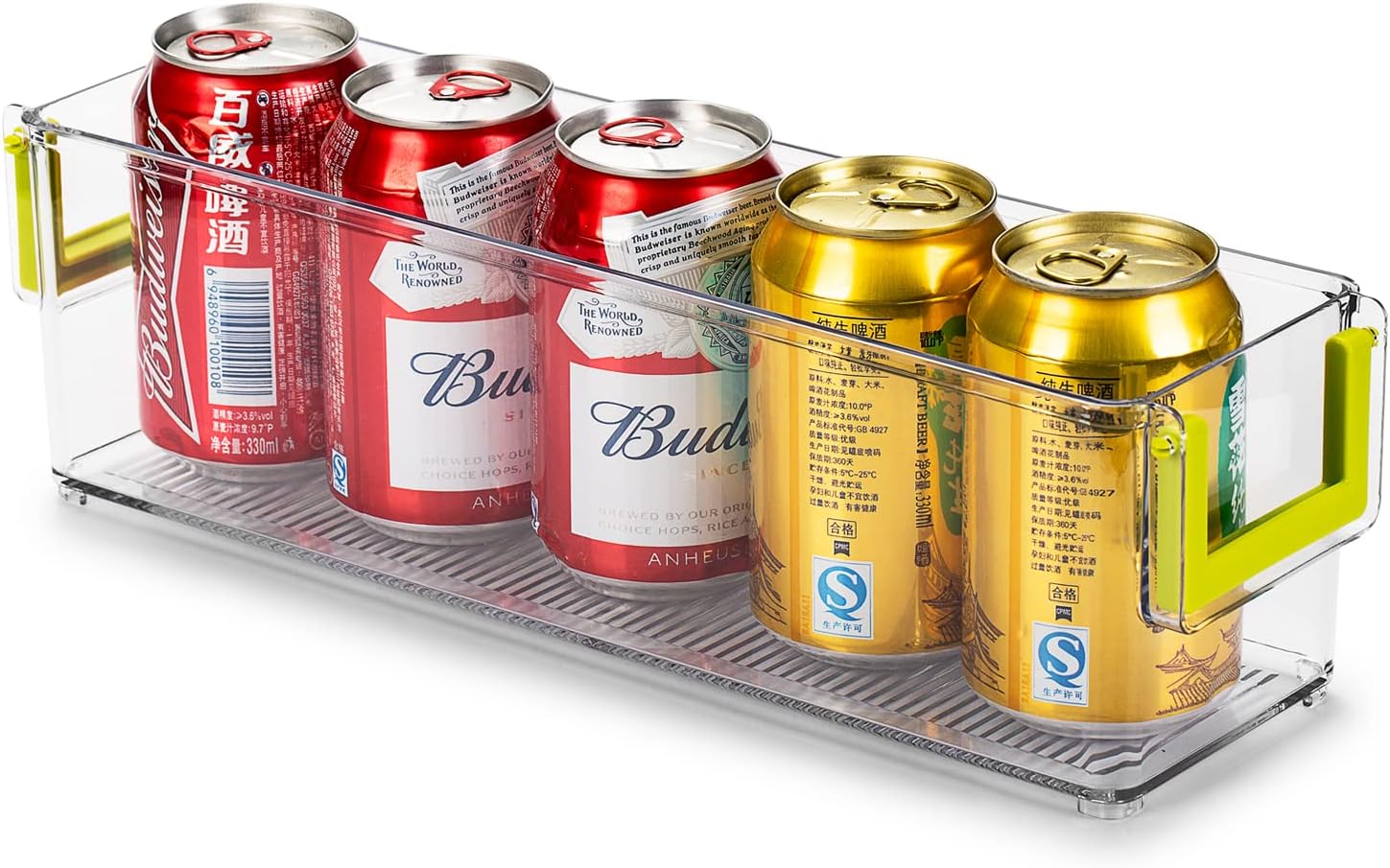 Clear Refrigerator Organizer Bins, 3 Pantry Bins R25522