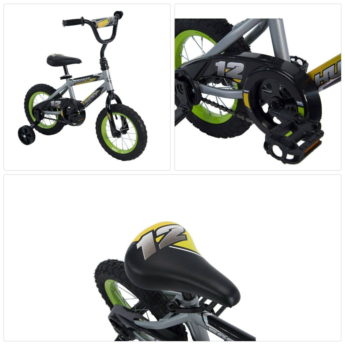 Silver Boys EZ Build Bike C754