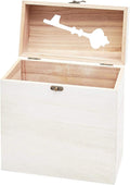 White Rustic Card Box X924989