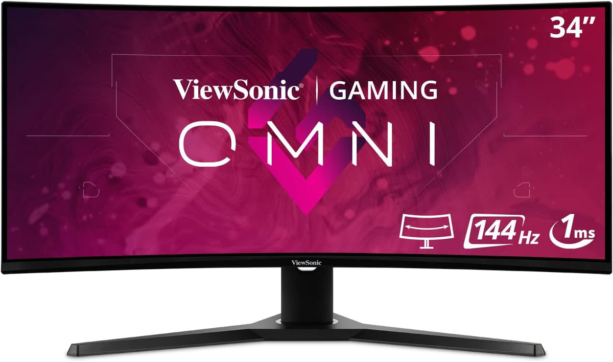 27 Inch Curved 1440p 165Hz Gaming Monitor with Adaptive Sync G72487