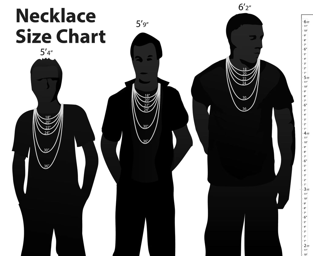 14mm Rhodium Plated Cuban Link Chain Necklace, 30 inches E858328