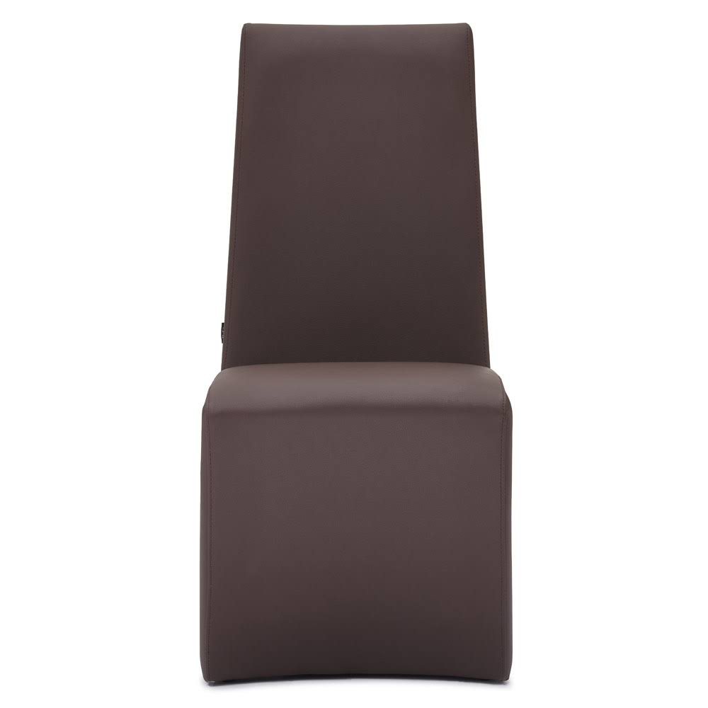Brown High Back Modern Dining Chair J35594