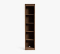Brown Wash Narrow Bookcase G762
