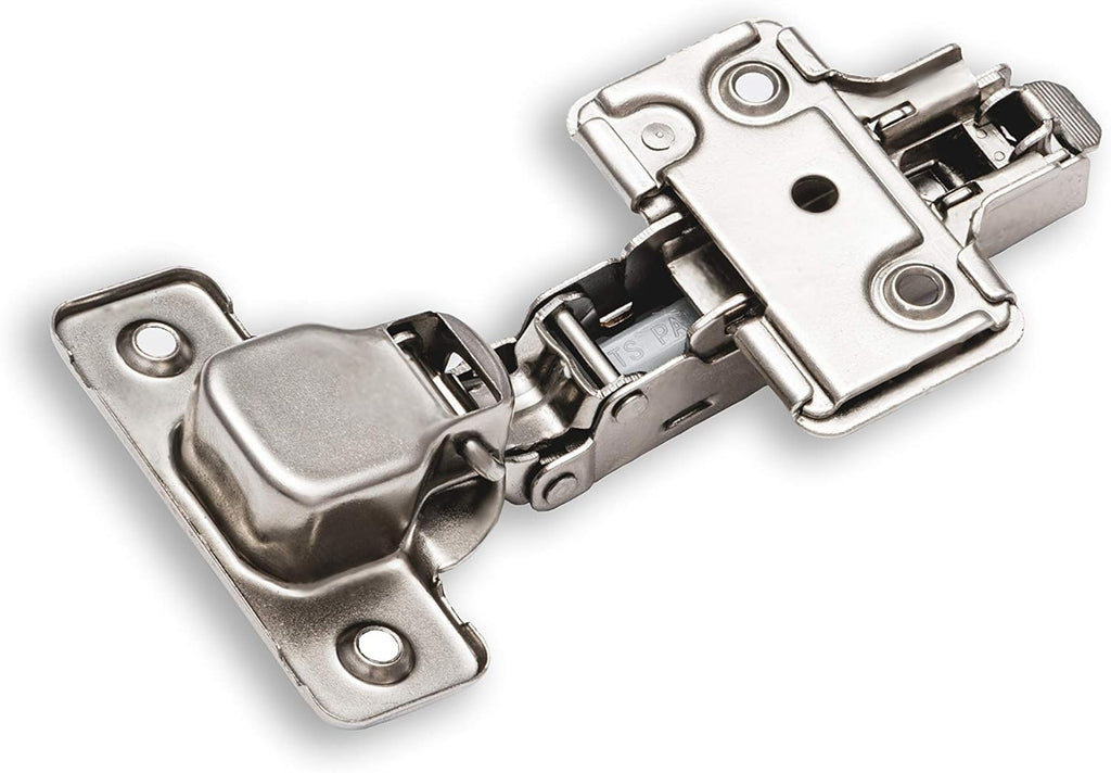 25 Pieces Full Overlay Frameless Soft Closing European Hinges with Screws X466747