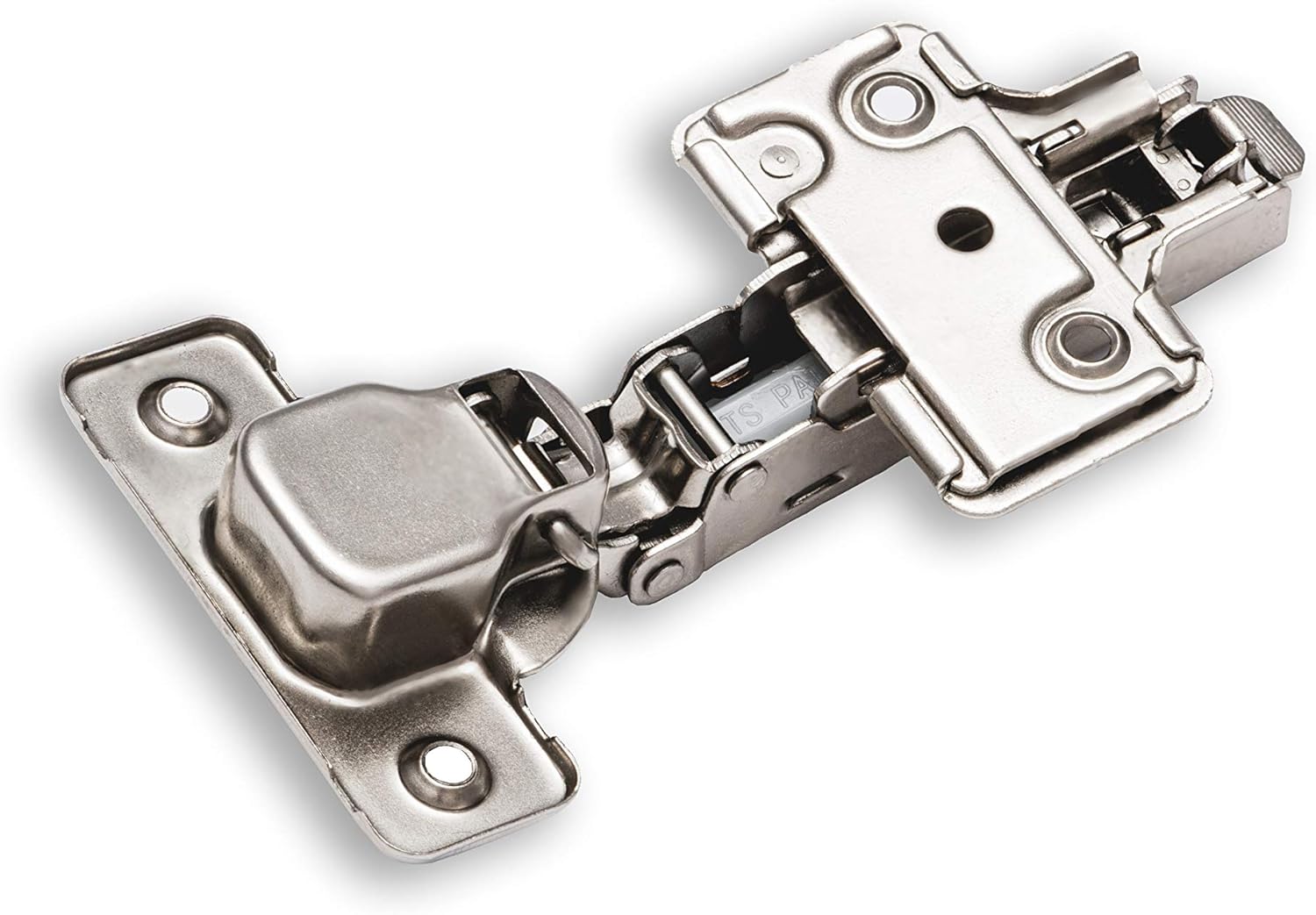 25 Pieces Full Overlay Frameless Soft Closing European Hinges with Screws X466747
