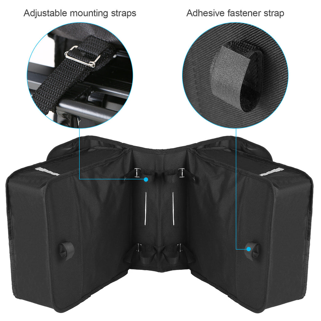 28L Water Resistant Bicycle Rear Seat Carrier Bag P326