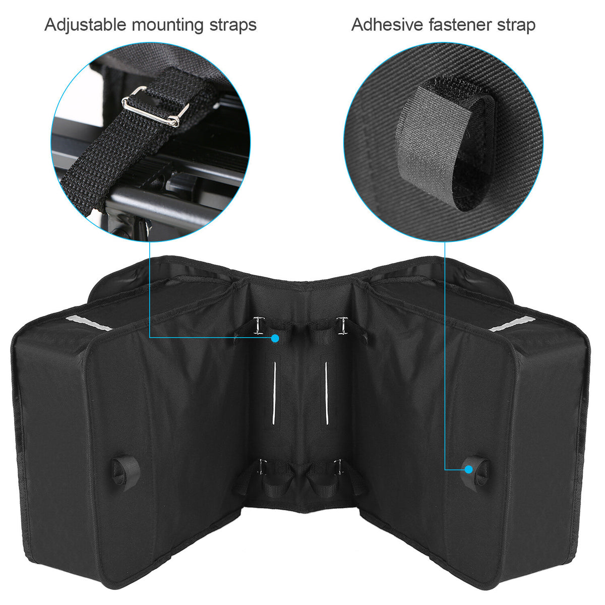28L Water Resistant Bicycle Rear Seat Carrier Bag P326