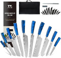 10 Piece Stainless Steel Kitchen Knife Set with Carry Case Bag R904323