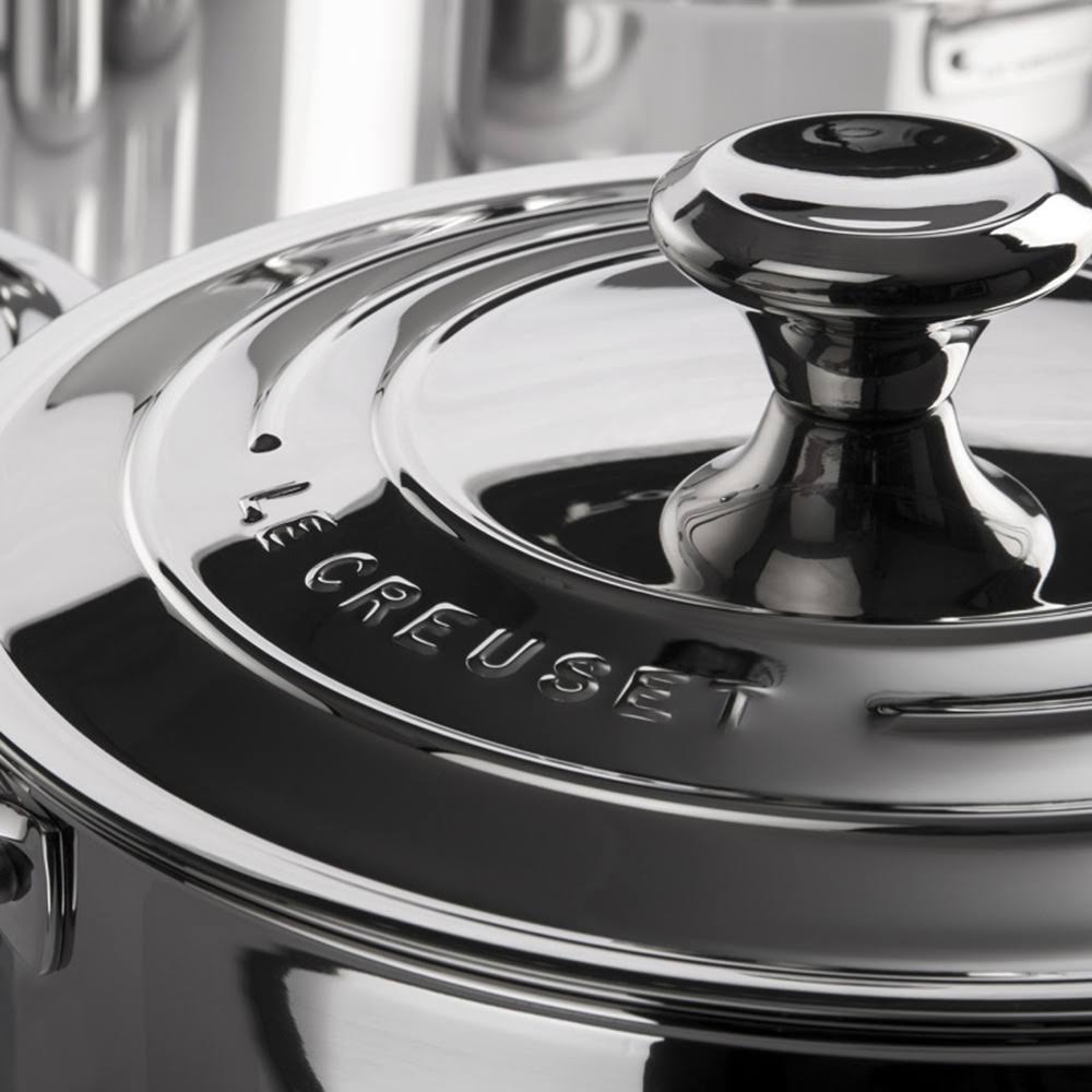 3 qt. Deep Casserole with Lid Stainless Steel W857