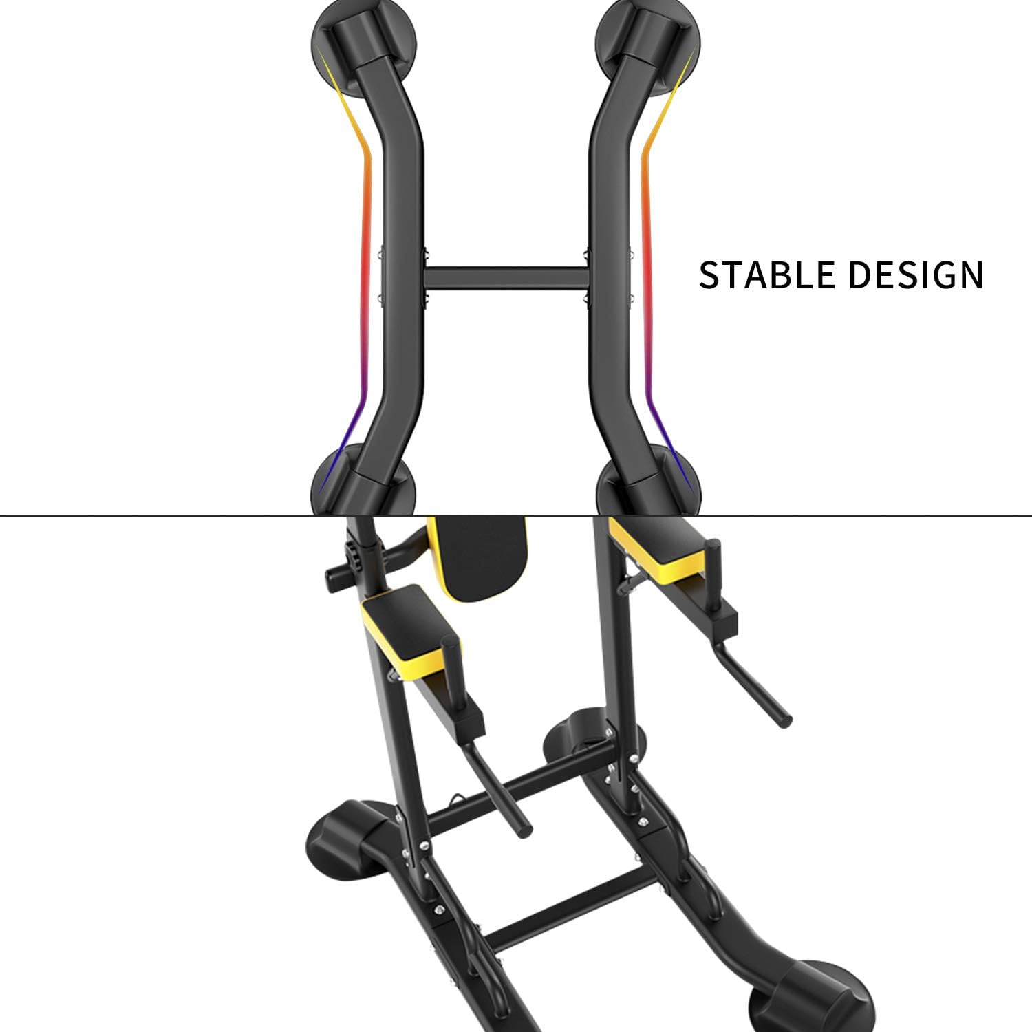 Power Tower Pull Up Bar Dip Stands C584