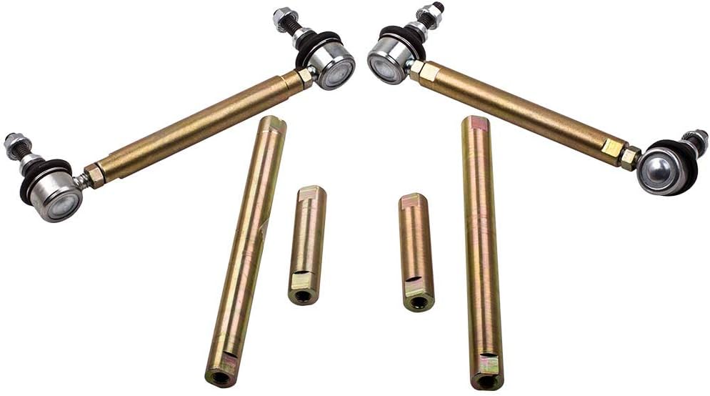 Heavy Duty Front Adjustable Sway Bar End Links Pack of 2 W88179