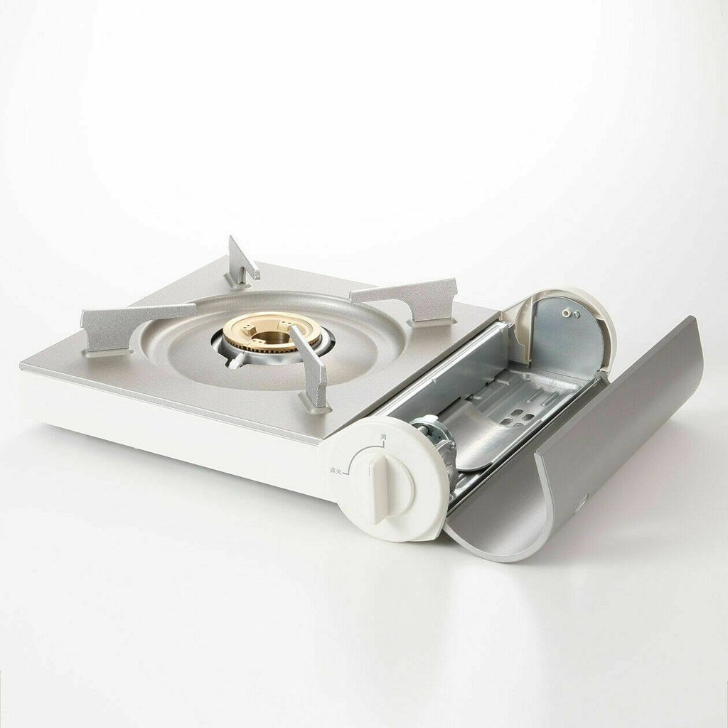 Portable Gas Stove Aluminum Die-Cast White S89289