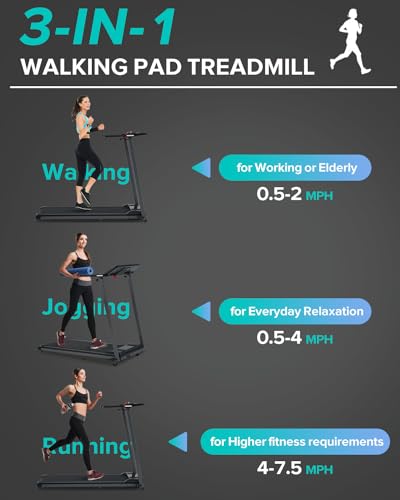 2.5HP Electric Treadmill with LCD Display W22532