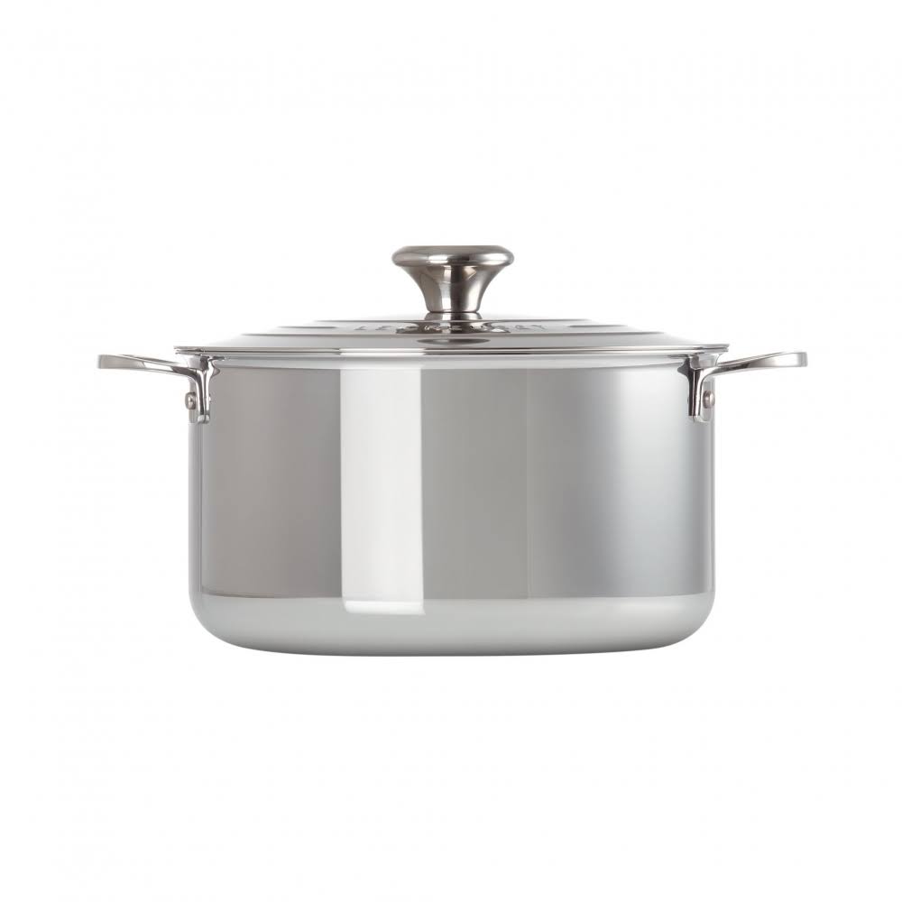 3 qt. Deep Casserole with Lid Stainless Steel W857