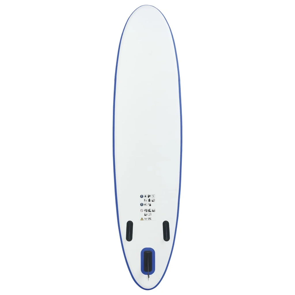 Blue and White Inflatable Paddleboard Set K4853