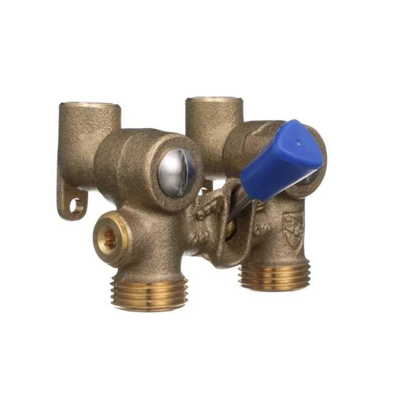 1/2 Bronze Ball-Type Washing Machine Shutoff Valve Y92317