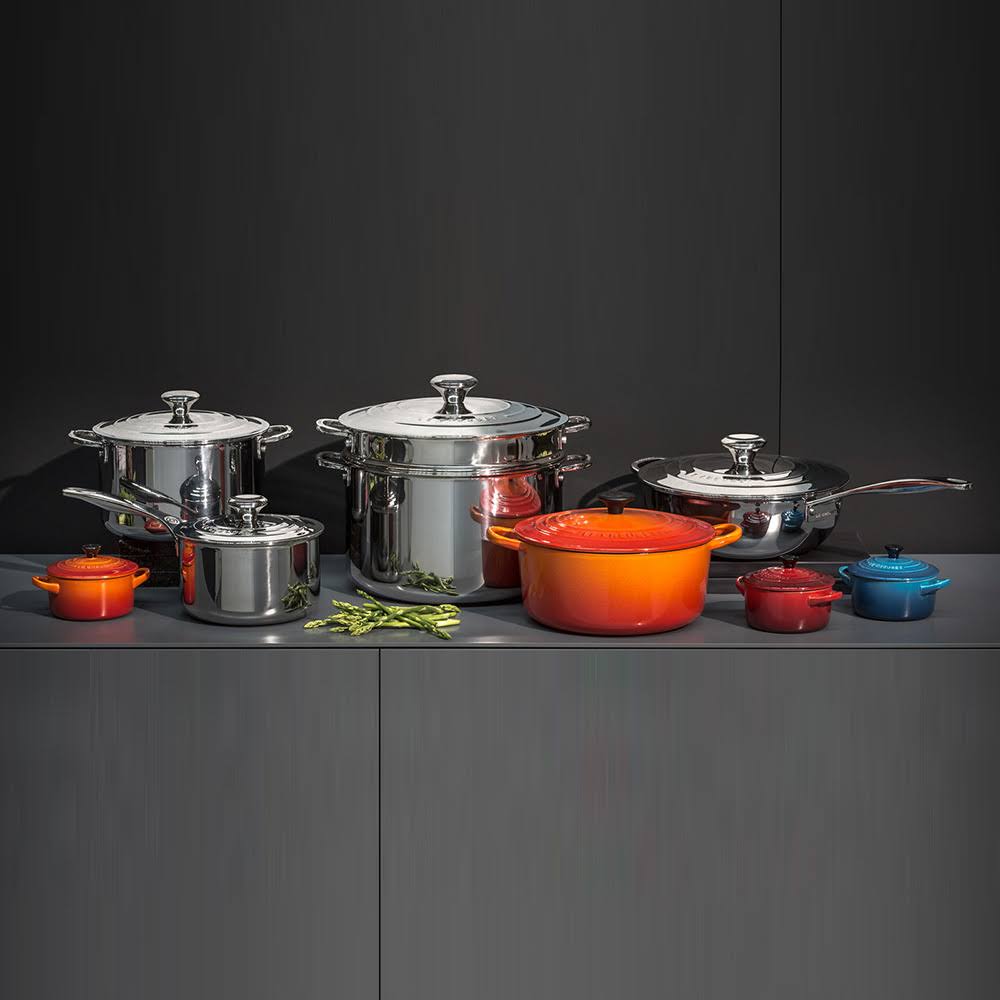 3 qt. Deep Casserole with Lid Stainless Steel W857