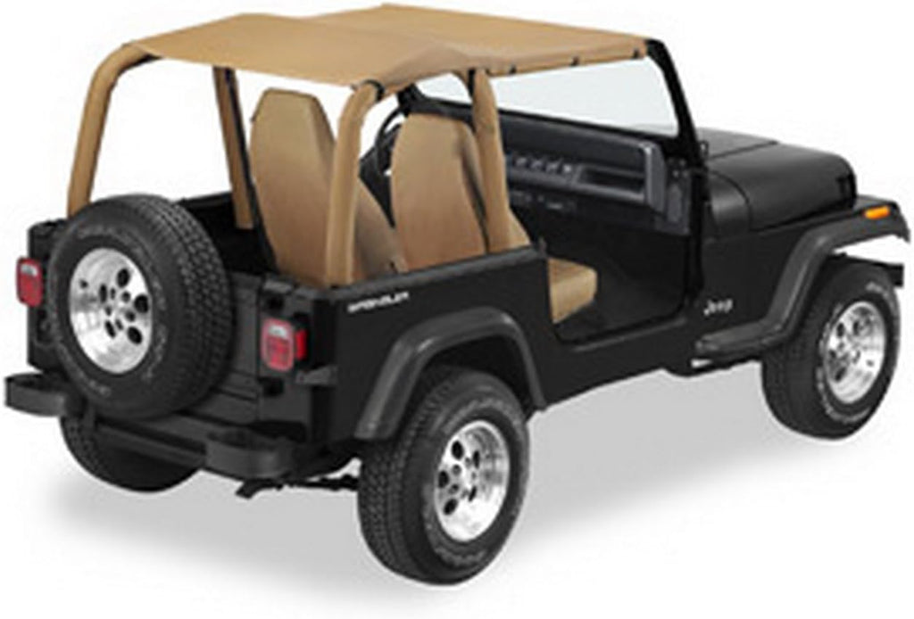 Black Denim Sun Cap Plus for Wrangler YJ T55073