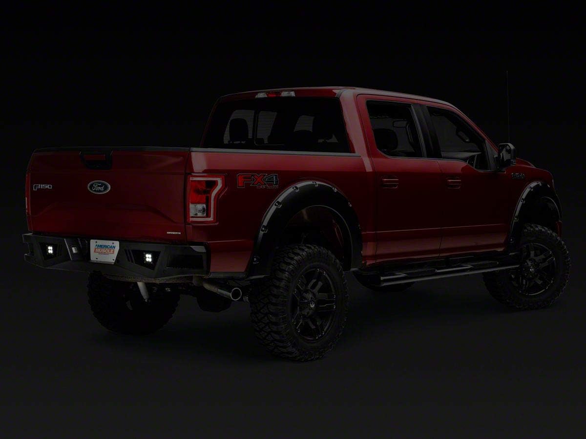 HD Rear Bumper with LED Fog Lights Z282