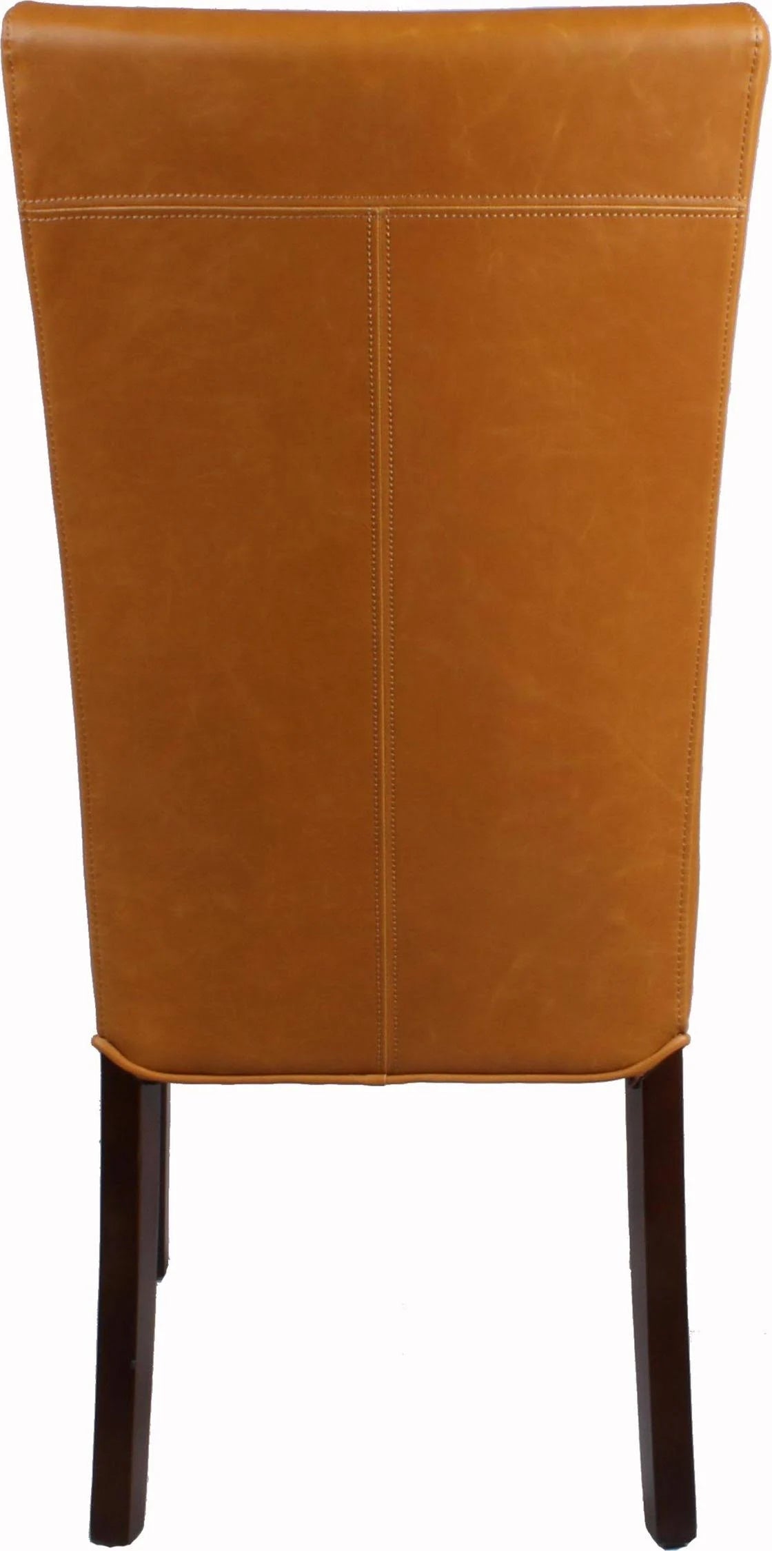 Bonded Leather Chair, Set of 2, Caramel N53910