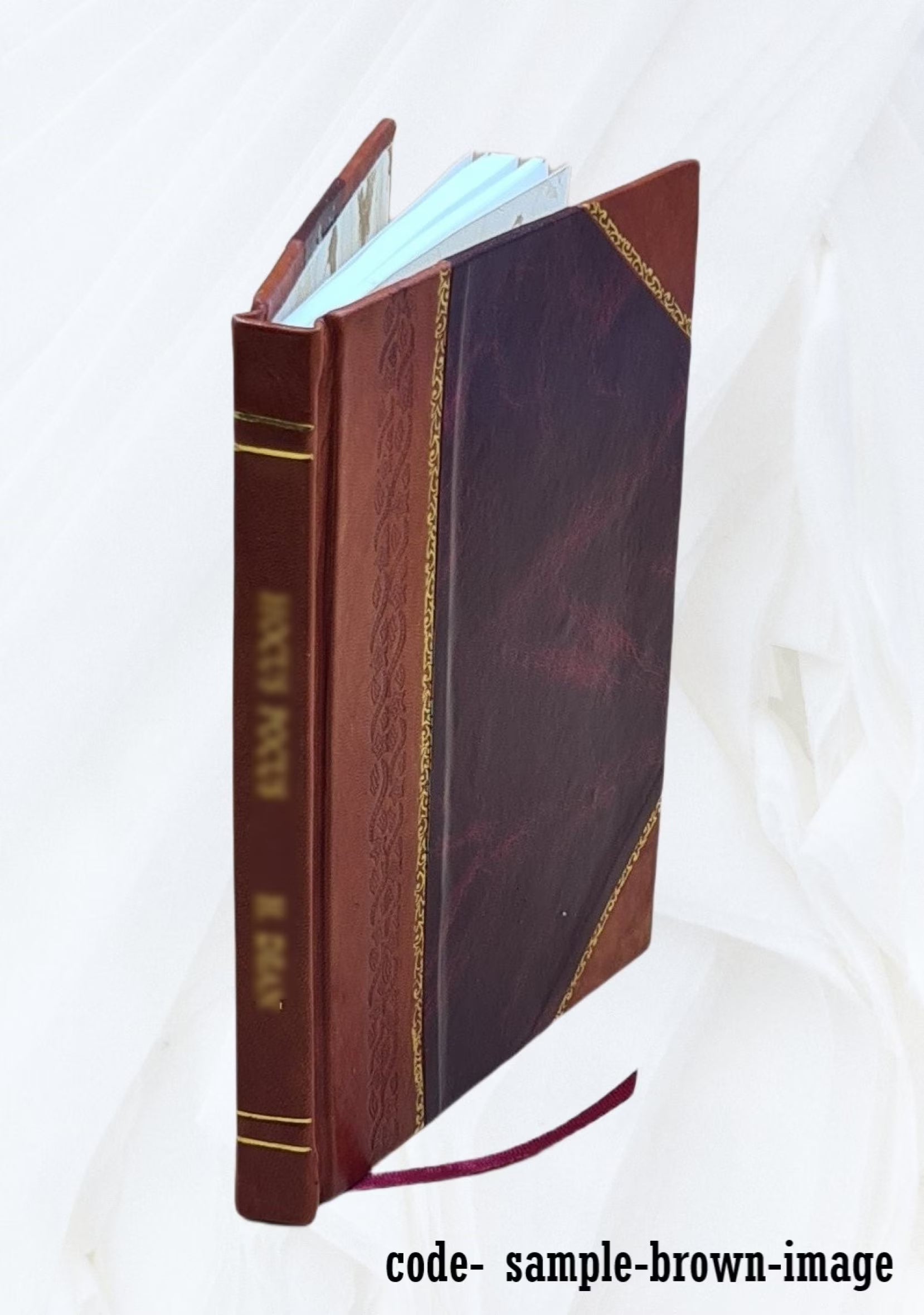 Leather Bound Book Y4033