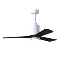 White and Matte Black 52x22 Ceiling Fan J532827