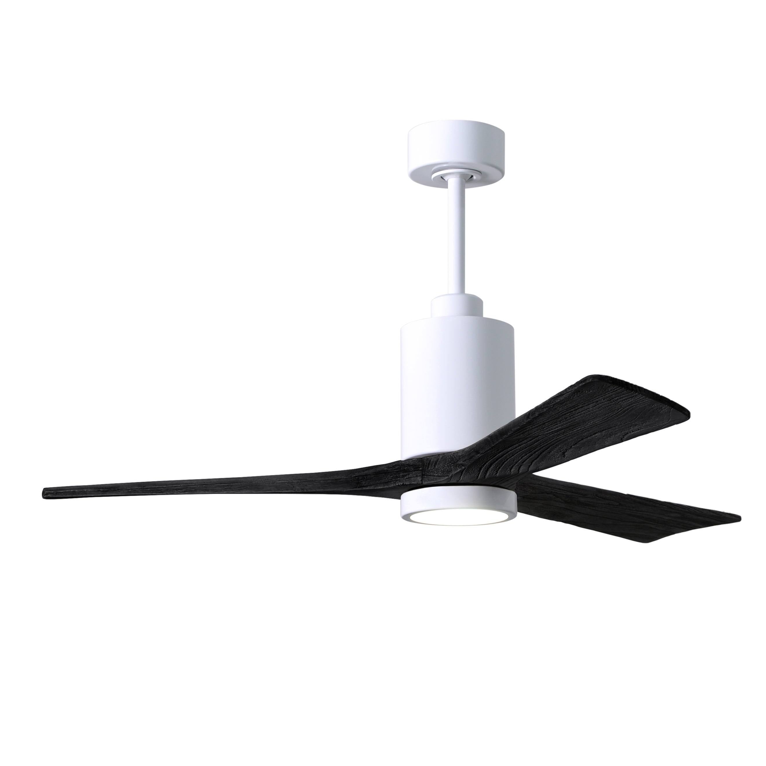 White and Matte Black 52x22 Ceiling Fan J532827