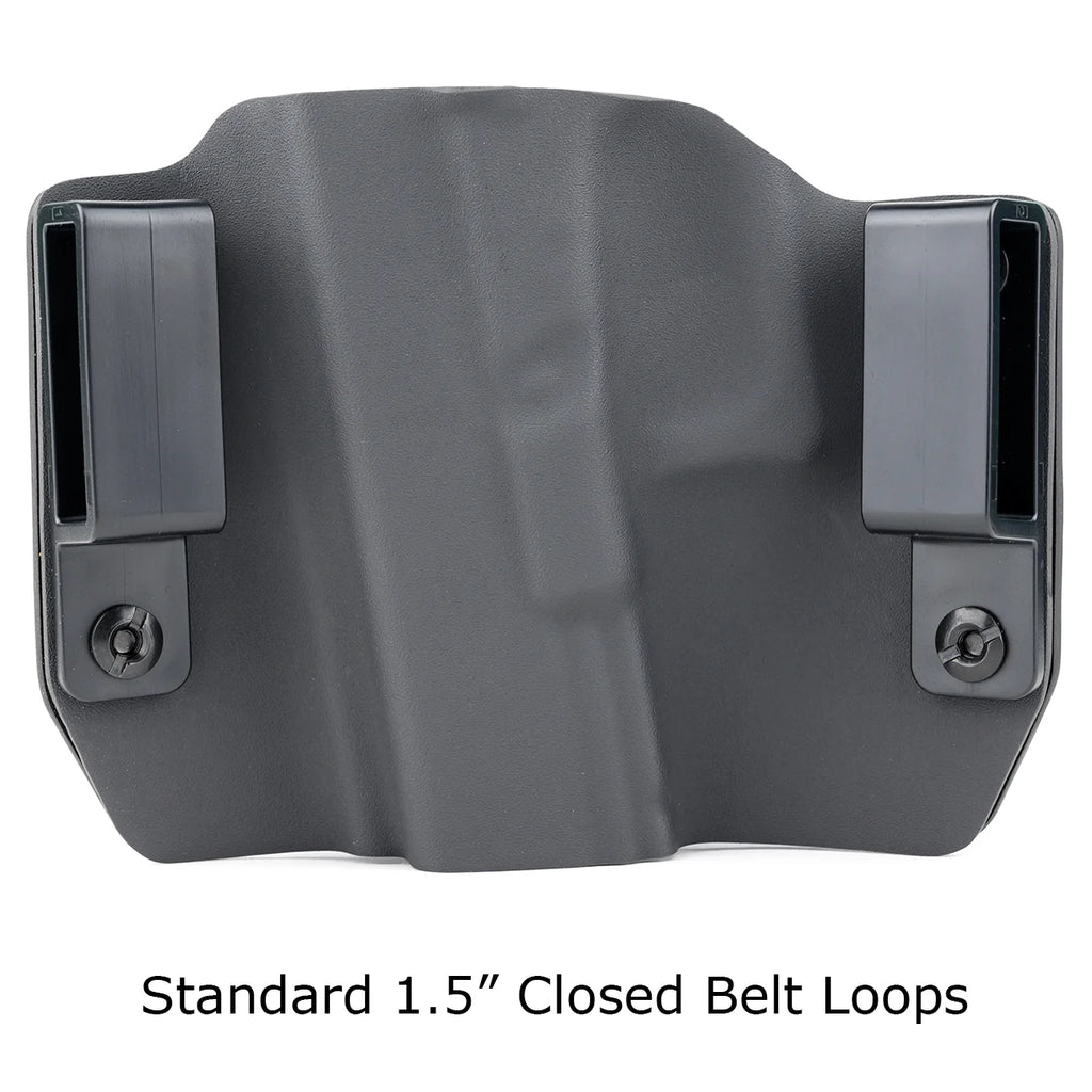 Black Carbon Fiber OWB Kydex Gun Holster C417645