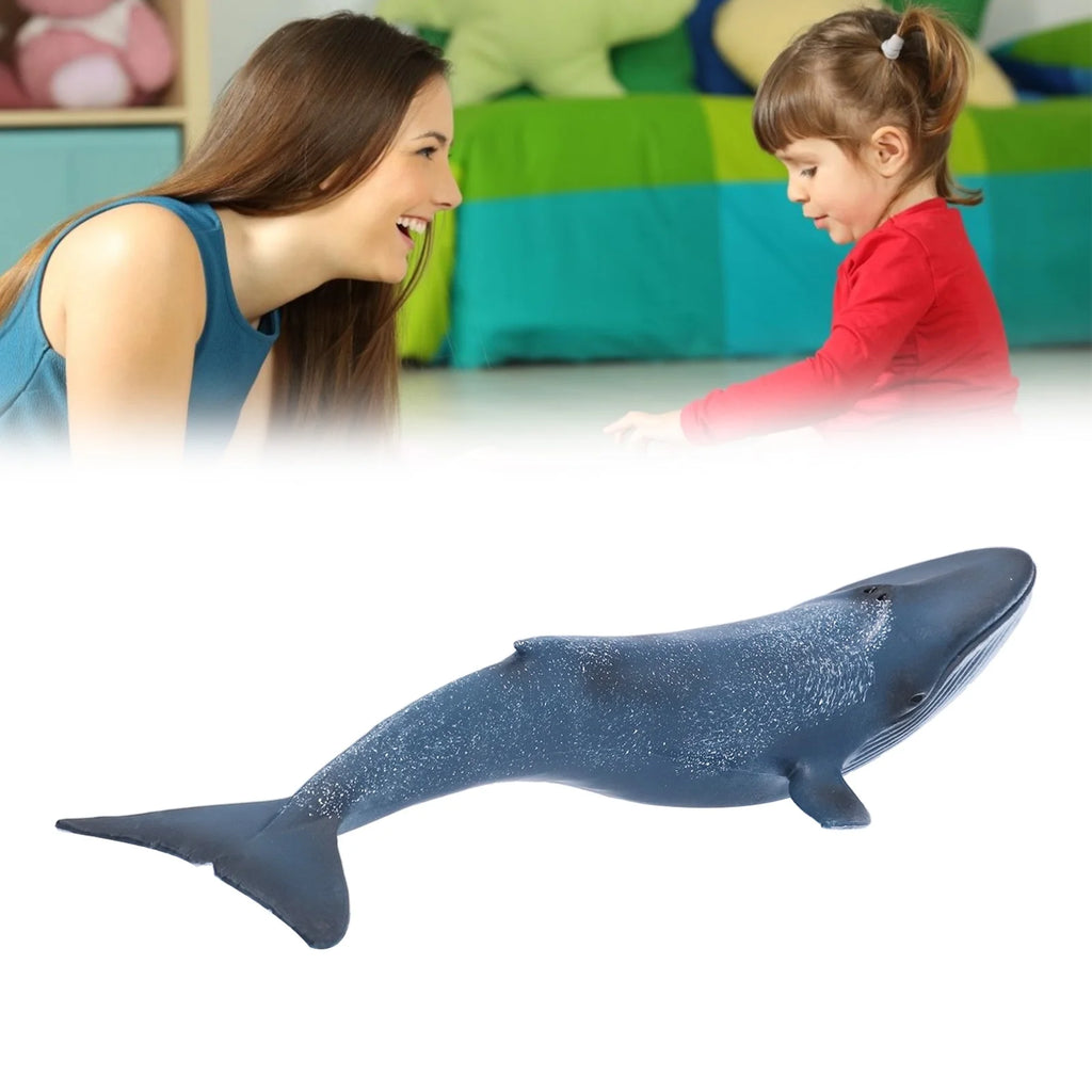 Blue Whale Ocean Animal Figurine Toy Set I7392