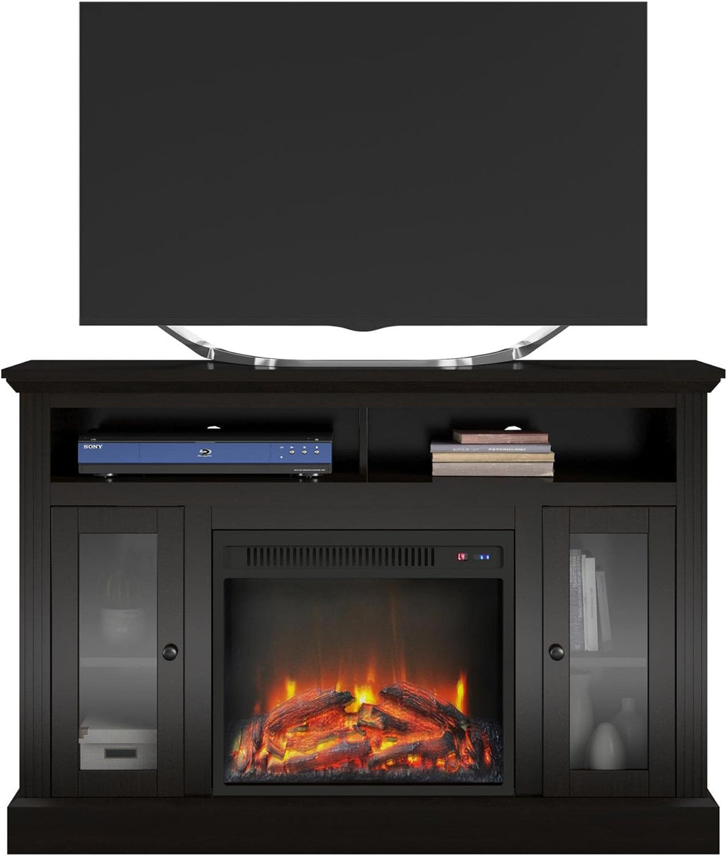 Espresso Electric Fireplace TV Console G14859