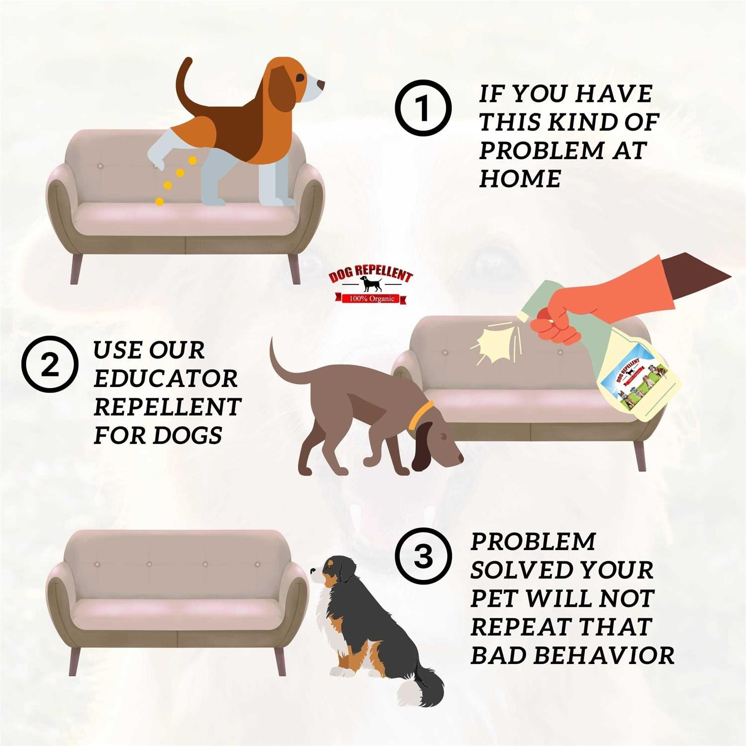 Dog Repellent Spray for Couch P2042