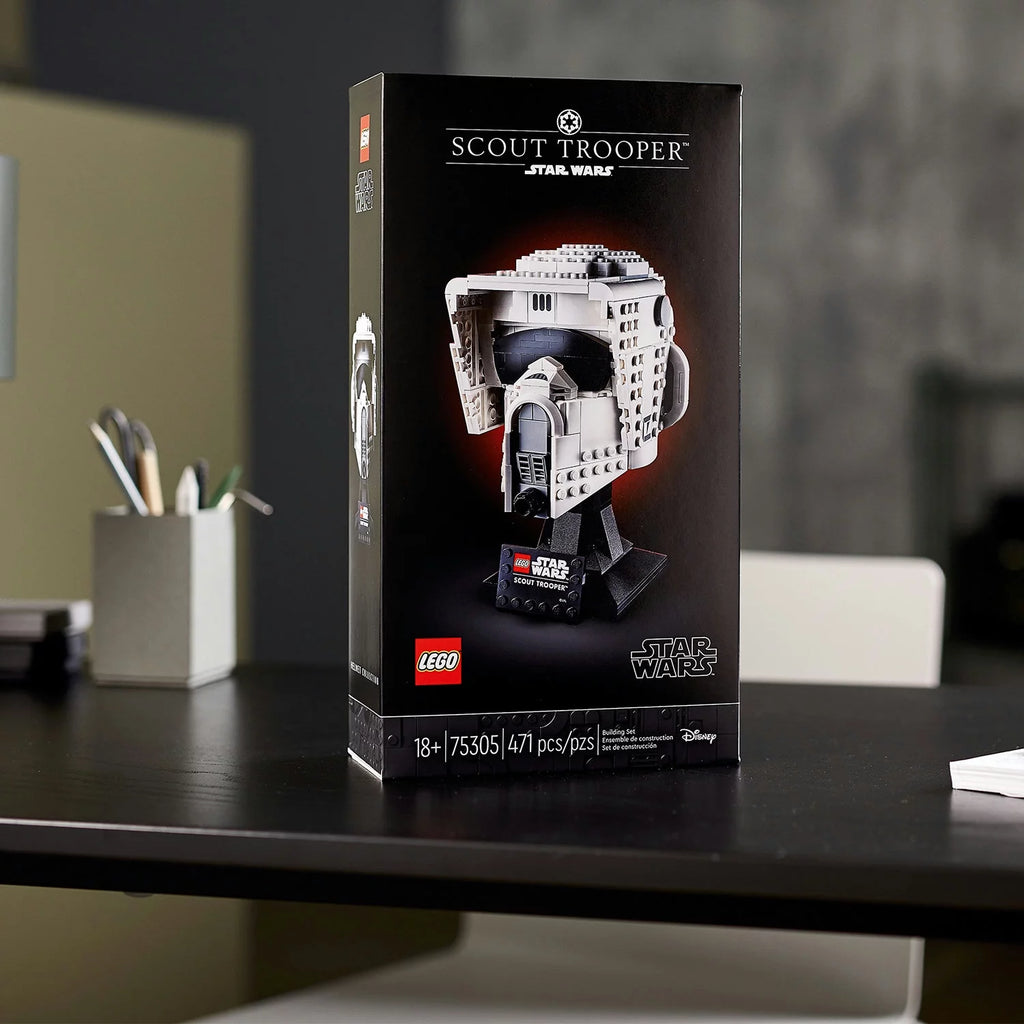 Scout Trooper Helmet Building Toy (471 Pieces) K921