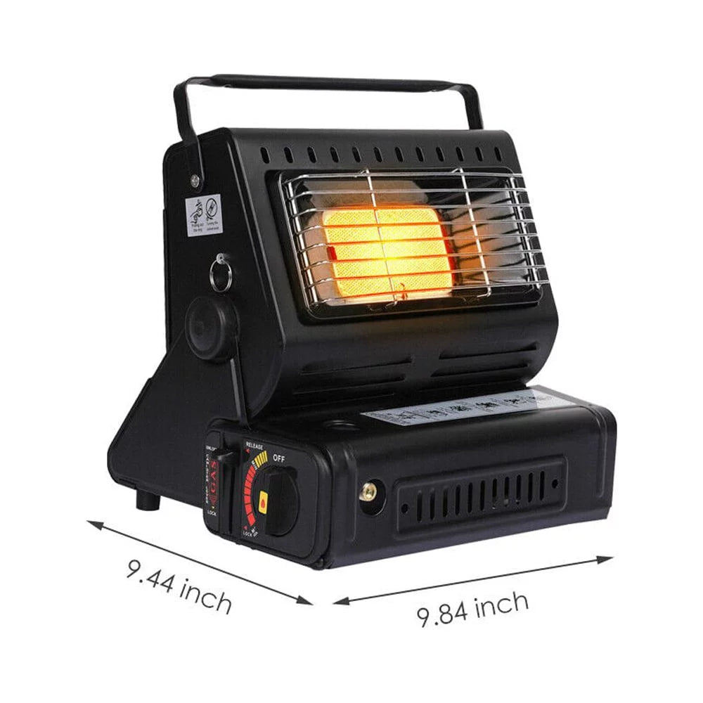 Black Portable Butane Heater X971