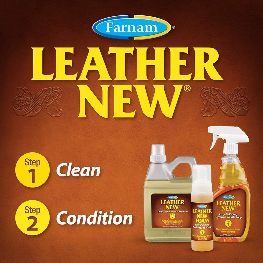 Leather Deep-Cleaning Conditioner and Restorer, 16 Ounces Y416